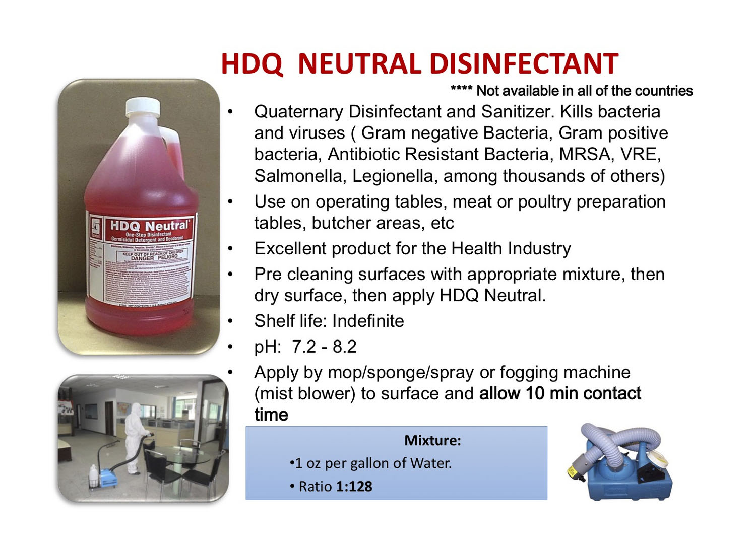 A picture of a bottle of disinfectant.